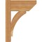 Ekena Millwork Thorton Slat Rough Sawn Outlooker, Western Red Cedar, 6"W x 12"D x 16"H OUT06X12X16THR06RWR - alternate 2